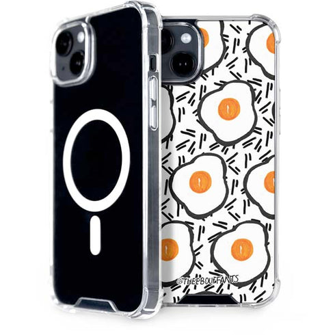 Bouffants and Broken Hearts Eggs iPhone 15 Plus MagSafe Case