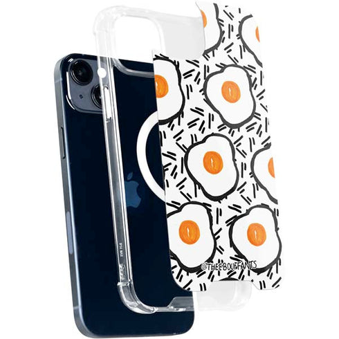 Bouffants and Broken Hearts Eggs iPhone 15 Plus MagSafe Case