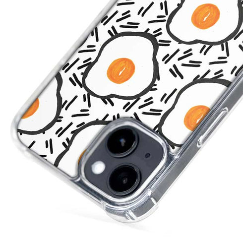 Bouffants and Broken Hearts Eggs iPhone 15 Plus MagSafe Case