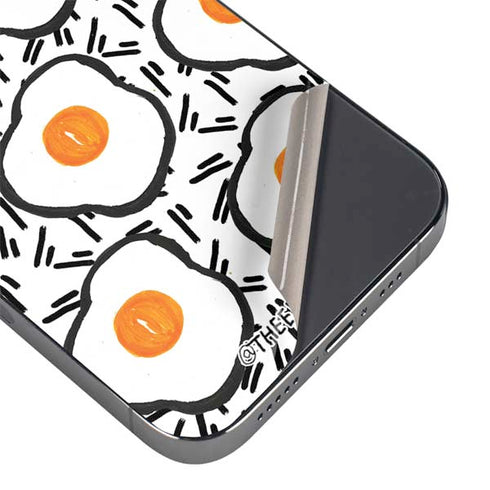 Bouffants and Broken Hearts Eggs iPhone 14 Pro Max Skin