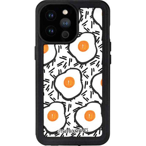 Bouffants and Broken Hearts Eggs iPhone 14 Pro Max Waterproof Case