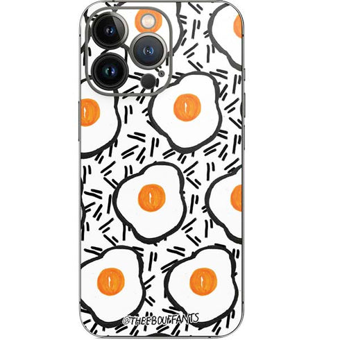 Bouffants and Broken Hearts Eggs iPhone 14 Pro Skin