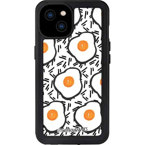 Bouffants and Broken Hearts Eggs iPhone 15 Plus Waterproof Case