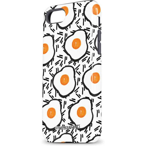 Bouffants and Broken Hearts Eggs iPhone 8 Pro Case