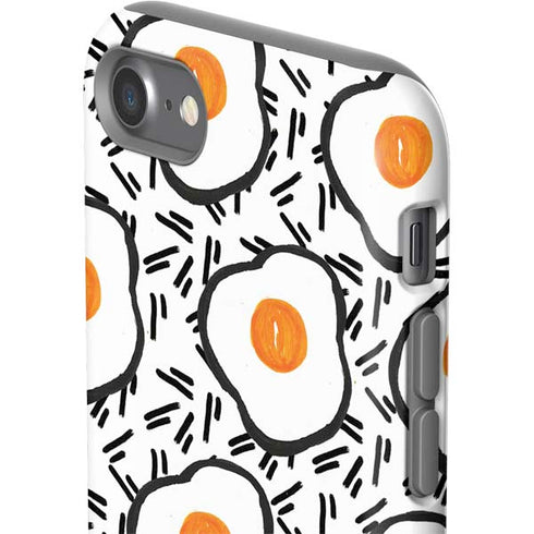 Bouffants and Broken Hearts Eggs iPhone SE (2nd & 3rd Gen) Pro Case