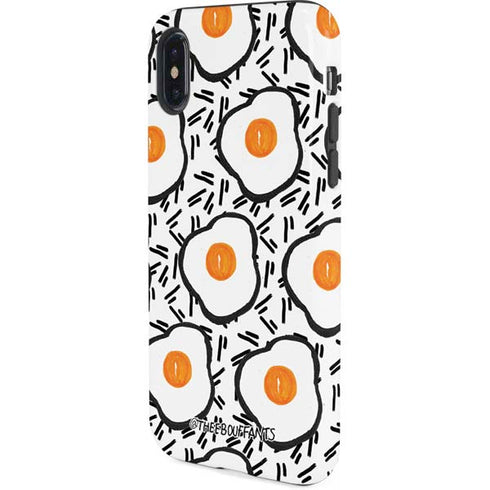 Bouffants and Broken Hearts Eggs iPhone X Pro Case