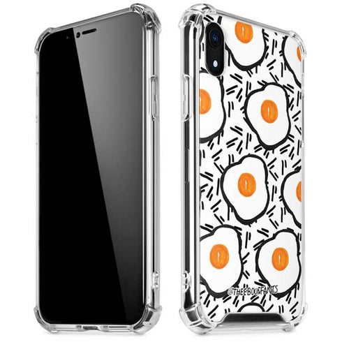 Bouffants and Broken Hearts Eggs iPhone XR Clear Case