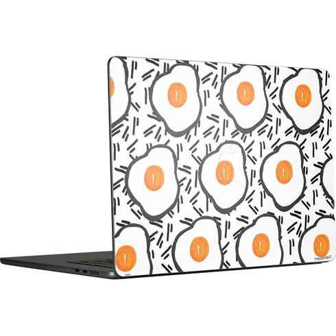 Bouffants and Broken Hearts Eggs MacBook Air 15 in (2023) Skin