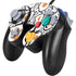 Bouffants and Broken Hearts Eggs Nintendo GameCube Controller Skin