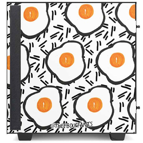 Bouffants and Broken Hearts Eggs NZXT H510 Compact ATX Mid-Tower Case Skin