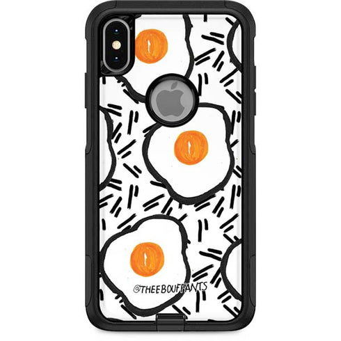 Bouffants and Broken Hearts Eggs Otterbox Commuter iPhone Skin