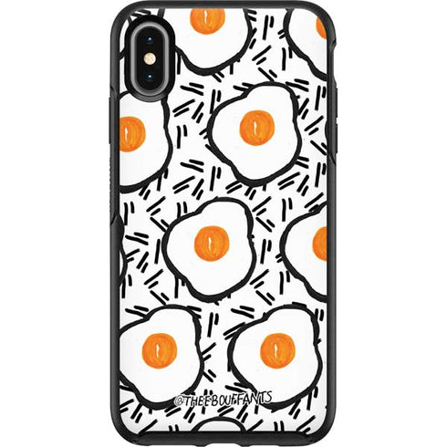 Bouffants and Broken Hearts Eggs Otterbox Symmetry iPhone Skin