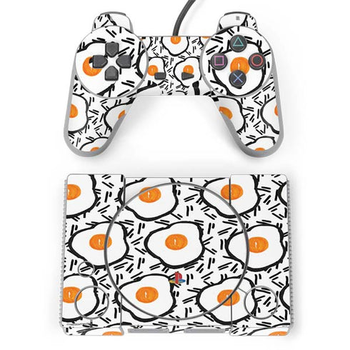 Bouffants and Broken Hearts Eggs PlayStation Classic Bundle Skin