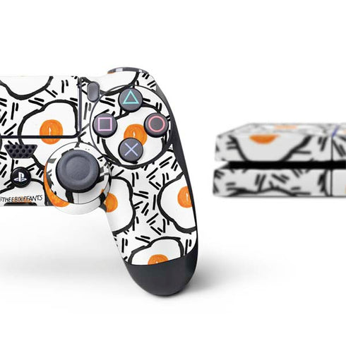 Bouffants and Broken Hearts Eggs PS4 Console and Controller Bundle Skin