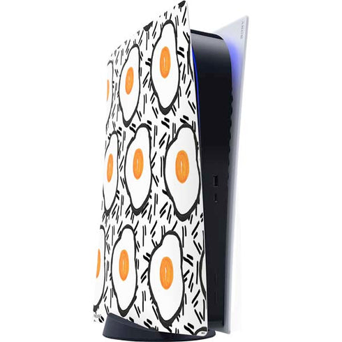 Bouffants and Broken Hearts Eggs PS5 Digital Edition Console Skin