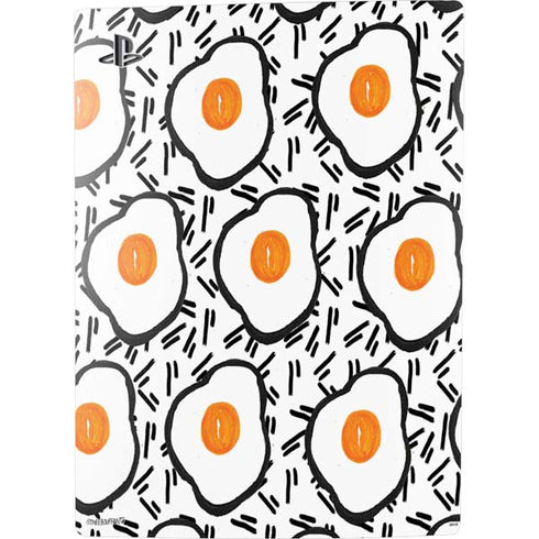 Bouffants and Broken Hearts Eggs PS5 Digital Edition Console Skin