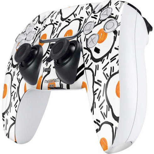 Bouffants and Broken Hearts Eggs PS5 Controller Skin