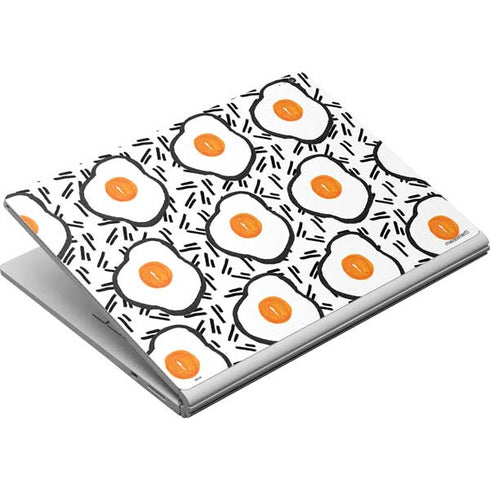 Bouffants and Broken Hearts Eggs Surface Book Skin