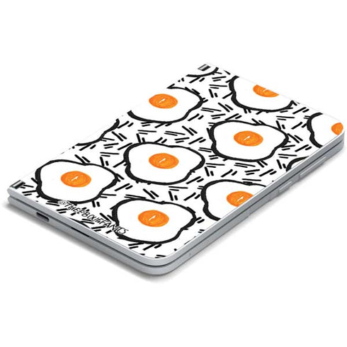 Bouffants and Broken Hearts Eggs Surface Duo Skin