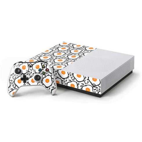 Bouffants and Broken Hearts Eggs Xbox One S All-Digital Edition Bundle Skin