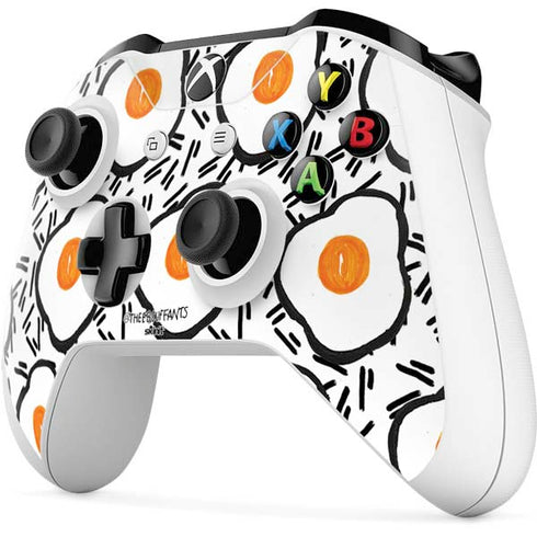 Bouffants and Broken Hearts Eggs Xbox One S Controller Skin