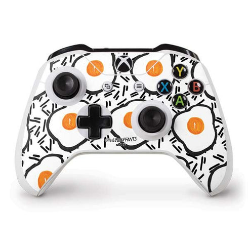 Bouffants and Broken Hearts Eggs Xbox One S Controller Skin