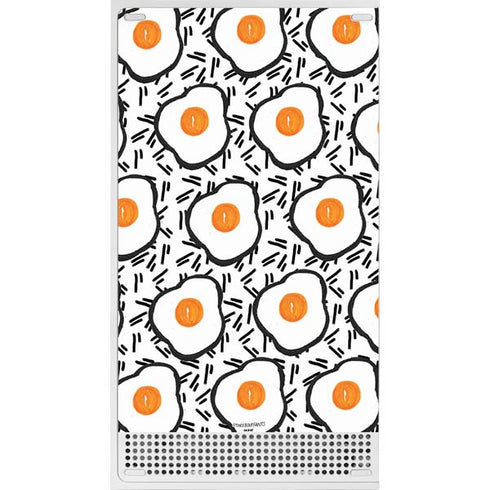 Bouffants and Broken Hearts Eggs Xbox Series S Console Skin