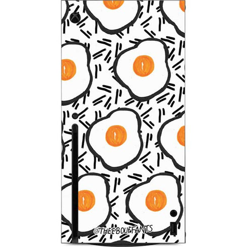 Bouffants and Broken Hearts Eggs Xbox Series X Console Skin