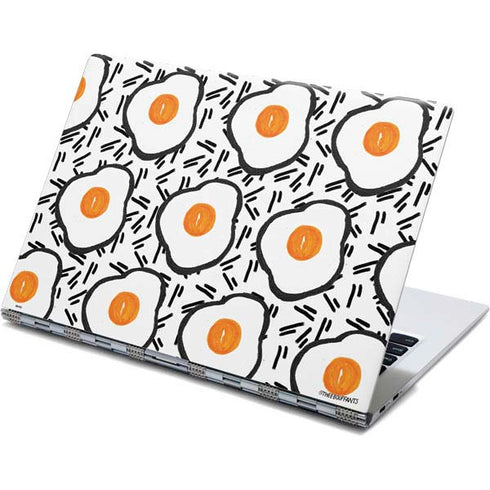 Bouffants and Broken Hearts Eggs Yoga 910 2-in-1 14in Touch-Screen Skin