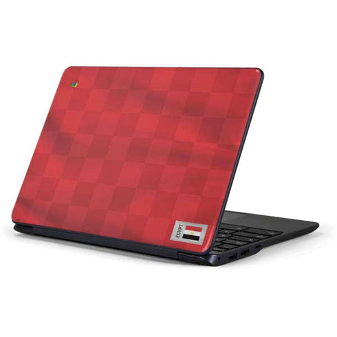 Egypt Soccer Flag Samsung Chromebook Skin