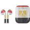 Egypt Flag Distressed Apple AirPods 2 Skin