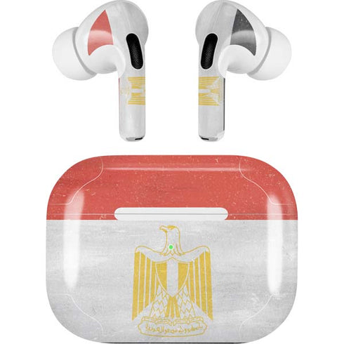 Egypt Flag Distressed Apple AirPods Pro Skin