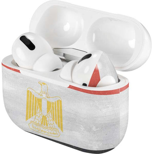 Egypt Flag Distressed Apple AirPods Pro Skin