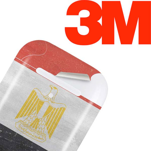 Egypt Flag Distressed Apple AirPods Skin