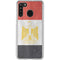 Egypt Flag Distressed Galaxy A21 Clear Case
