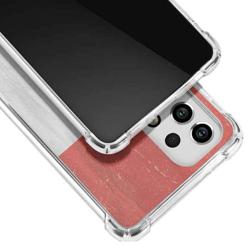 Egypt Flag Distressed Galaxy A53 5G Clear Case