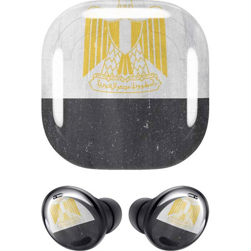 Egypt Flag Distressed Galaxy Buds Pro Skin