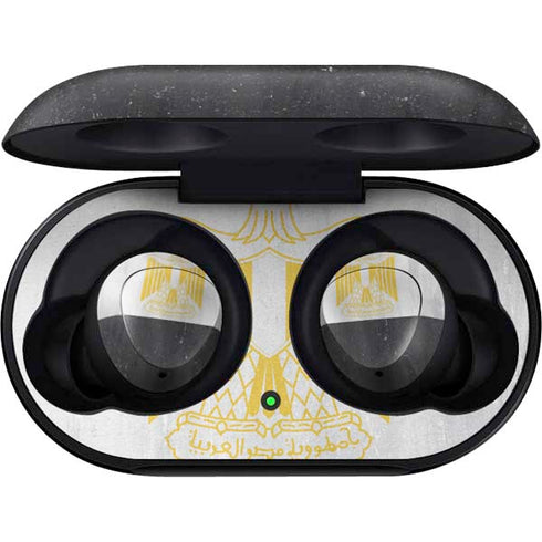 Egypt Flag Distressed Galaxy Buds Skin