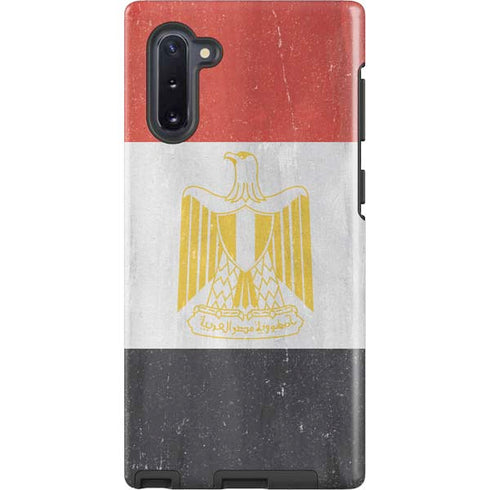 Egypt Flag Distressed Galaxy Note 10 Pro Case