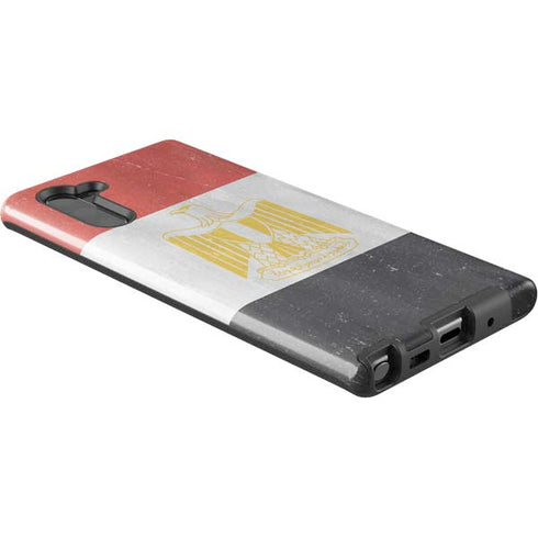 Egypt Flag Distressed Galaxy Note 10 Pro Case
