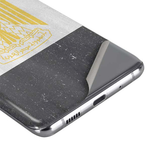 Egypt Flag Distressed Galaxy S20 Skin