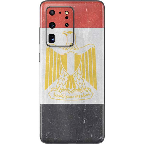 Egypt Flag Distressed Galaxy S20 Ultra 5G Skin