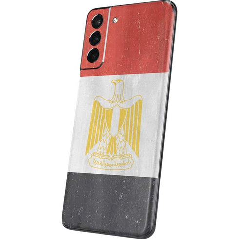 Egypt Flag Distressed Galaxy S21 5G Skin
