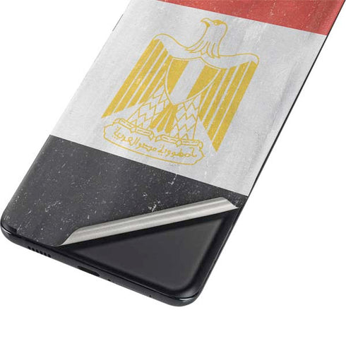 Egypt Flag Distressed Galaxy S21 Plus 5G Skin