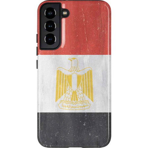 Egypt Flag Distressed Galaxy S22 Plus Pro Case