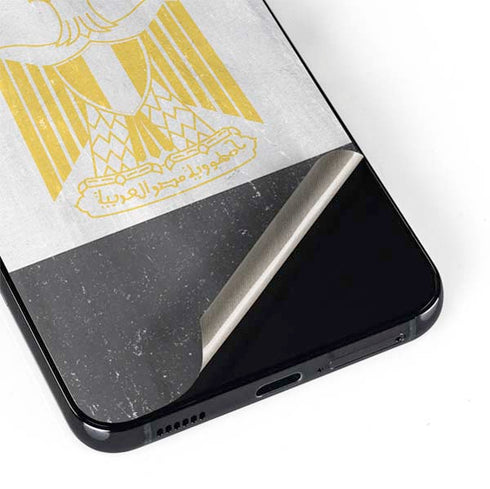 Egypt Flag Distressed Galaxy S22 Skin