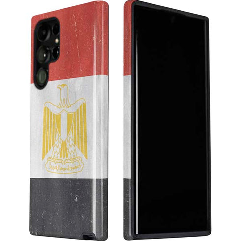 Egypt Flag Distressed Galaxy S22 Ultra Pro Case