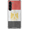 Egypt Flag Distressed Galaxy S23 Clear Case
