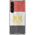 Egypt Flag Distressed Galaxy S23 Clear Case