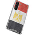 Egypt Flag Distressed Galaxy S23 Clear Case
